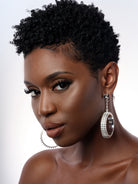 Uprising Silver Spiked Hoop Earrings