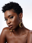 Uprising Gold Spiked Hoop Earrings