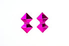 Pink Fuchsia Colorful Drop Earrings